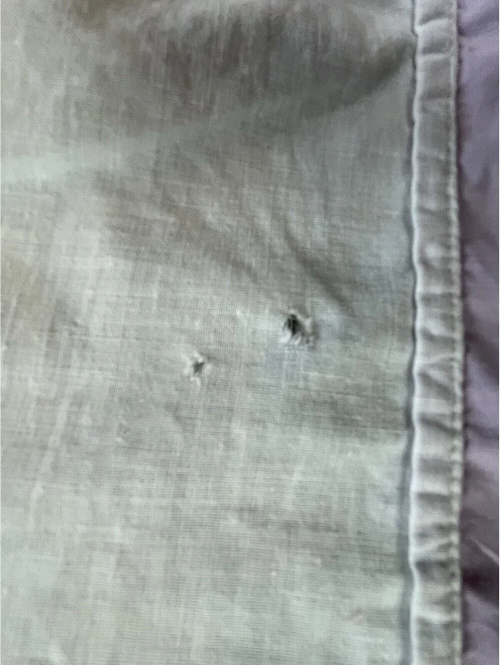 N/A where sewn see